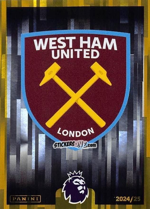 Cromo Crest - English Premier League 2024-2025
 n. 579 - Panini