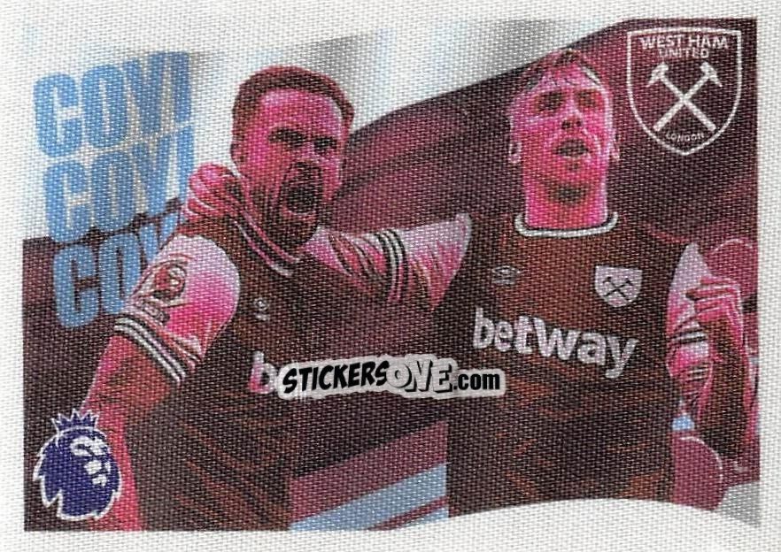 Cromo Flag - English Premier League 2024-2025
 n. 584 - Panini