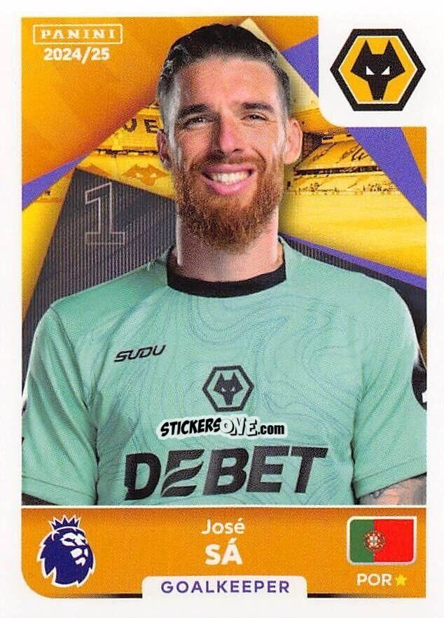 Cromo José Sá - English Premier League 2024-2025
 n. 609 - Panini