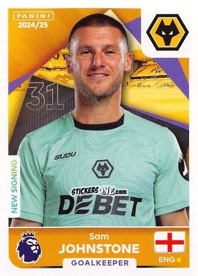 Figurina Sam Johnstone - English Premier League 2024-2025
 n. 610 - Panini