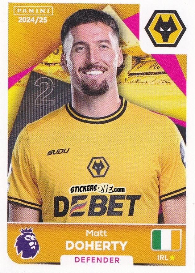 Cromo Matt Doherty - English Premier League 2024-2025
 n. 614 - Panini