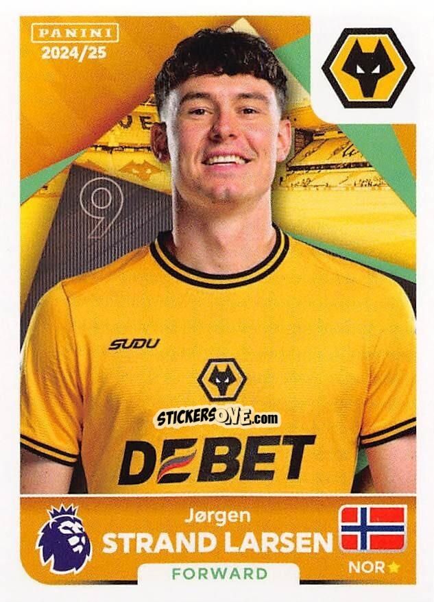 Sticker Jørgen Strand Larsen - English Premier League 2024-2025
 n. 624 - Panini
