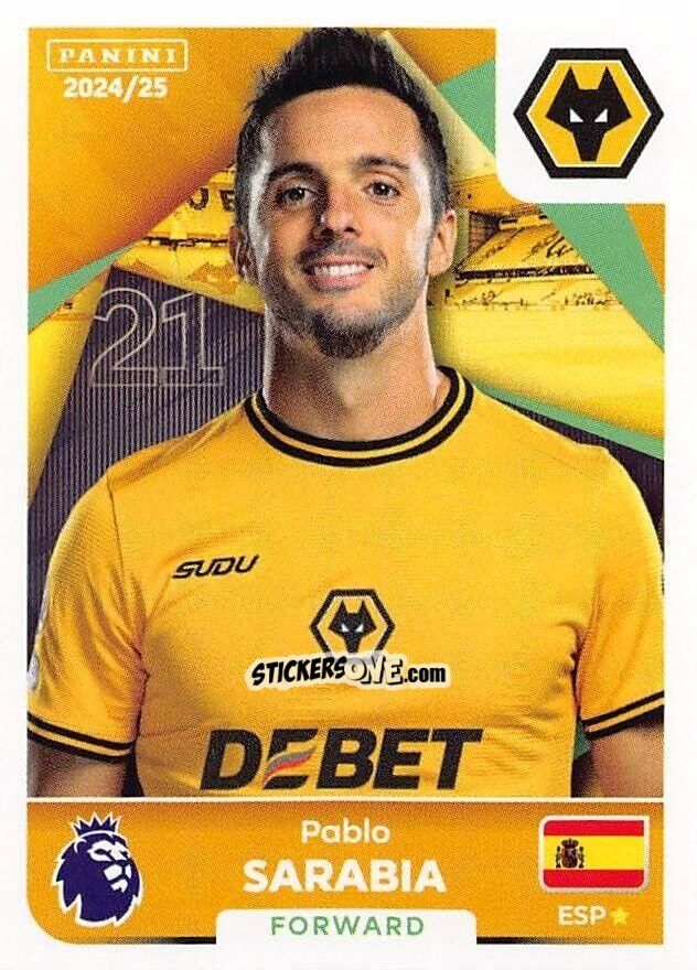 Cromo Pablo Sarabia - English Premier League 2024-2025
 n. 627 - Panini