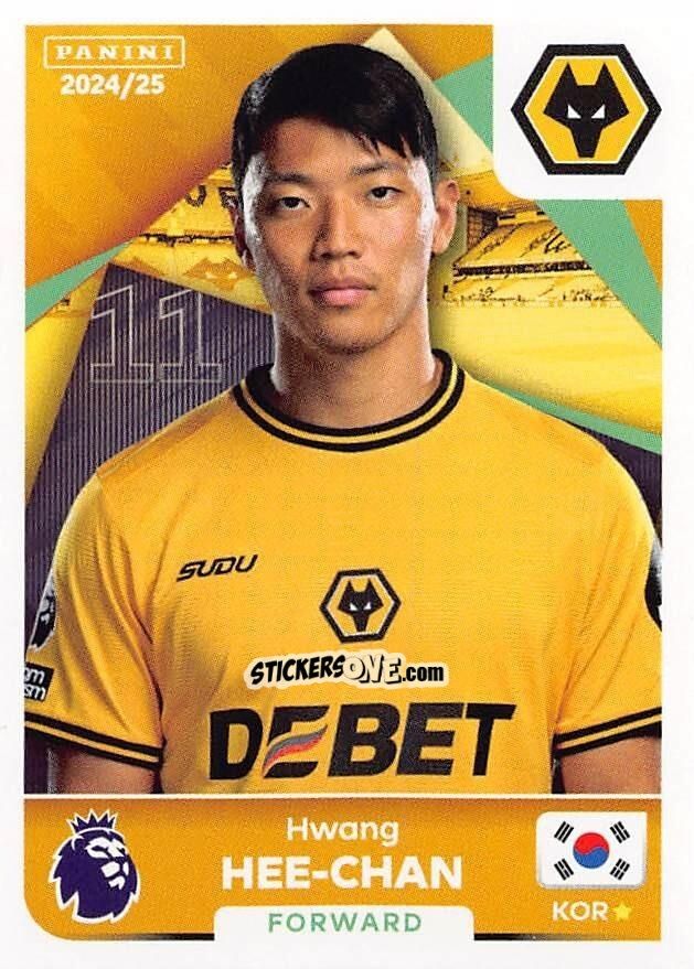 Sticker Hwang Hee-Chan - English Premier League 2024-2025
 n. 632 - Panini