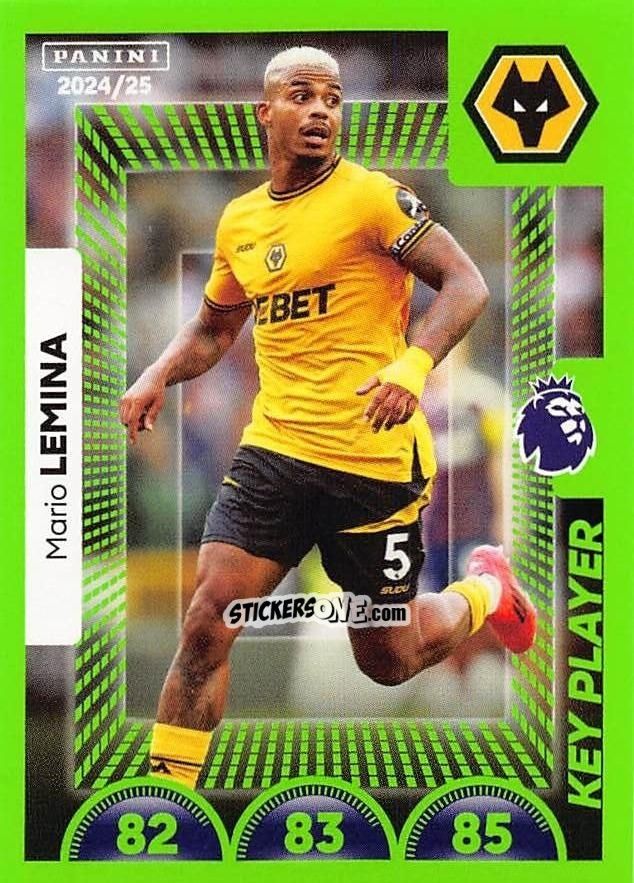 Figurina Mario Lemina (Key Player) - English Premier League 2024-2025
 n. 634 - Panini