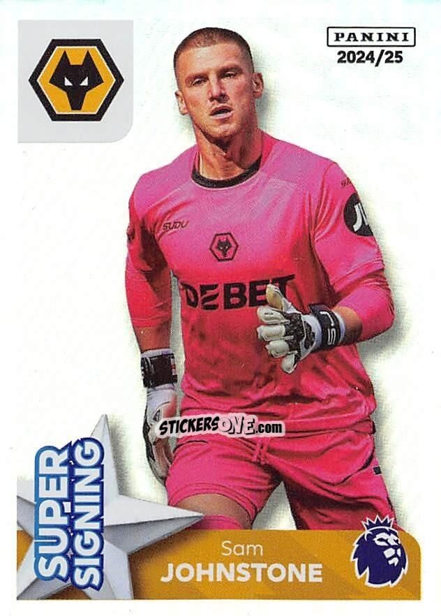 Figurina Sam Johnstone (Super Signing) - English Premier League 2024-2025
 n. 636 - Panini