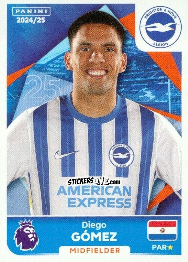 Cromo Diego Gomez - English Premier League 2024-2025
 n. U12 - Panini