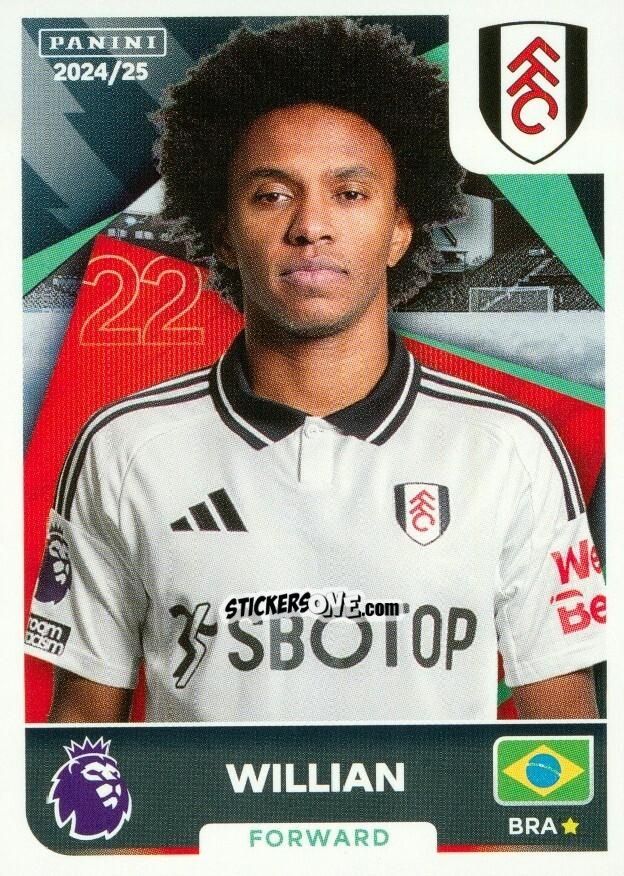 Figurina Willian - English Premier League 2024-2025
 n. U20 - Panini