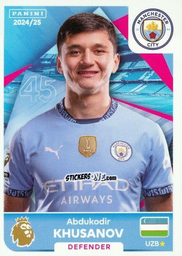 Cromo Abdukodir Khusanov - English Premier League 2024-2025
 n. U27 - Panini