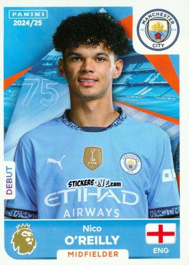 Cromo Nico O'Reilly - English Premier League 2024-2025
 n. U30 - Panini