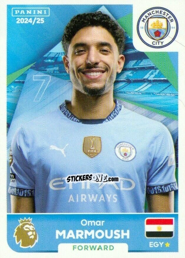 Figurina Omar Marmoush - English Premier League 2024-2025
 n. U31 - Panini