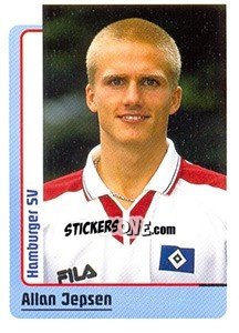 Figurina Allan Jepsen - German Fussball Bundesliga 1998-1999 n. 230 - Panini
