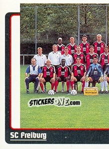 Cromo Mannschaftshälfte - German Fussball Bundesliga 1998-1999 n. 421 - Panini