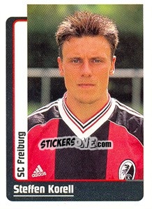 Sticker Steffen Korell - German Fussball Bundesliga 1998-1999 n. 429 - Panini