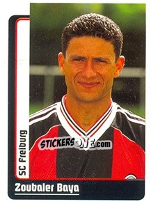 Sticker Zoubaier Baya - German Fussball Bundesliga 1998-1999 n. 440 - Panini