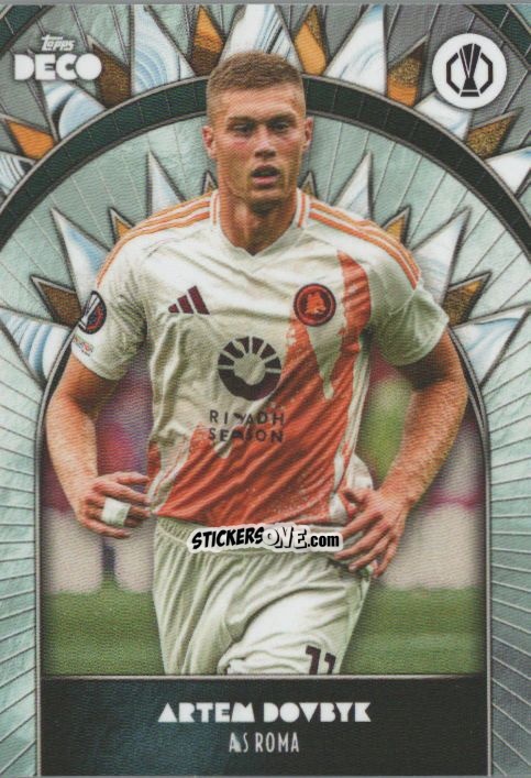 Figurina Artem Dovbyk - DECO UEFA Club Competitions 2024-2025
 n. 12 - Topps