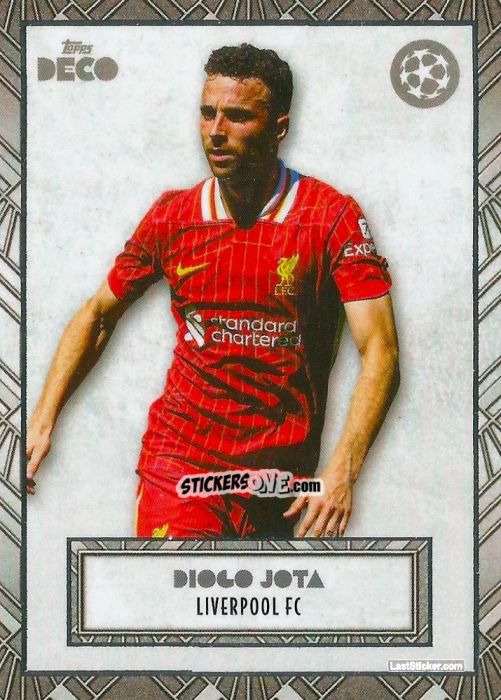 Cromo Diogo Jota - DECO UEFA Club Competitions 2024-2025
 n. 28 - Topps