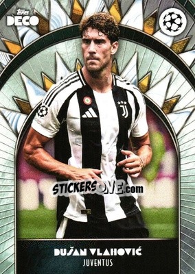 Figurina Dušan Vlahović - DECO UEFA Club Competitions 2024-2025
 n. 31 - Topps