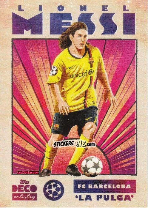 Cromo Lionel Messi - DECO UEFA Club Competitions 2024-2025
 n. 84 - Topps