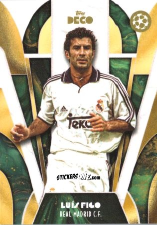 Cromo Luís Figo - DECO UEFA Club Competitions 2024-2025
 n. 89 - Topps