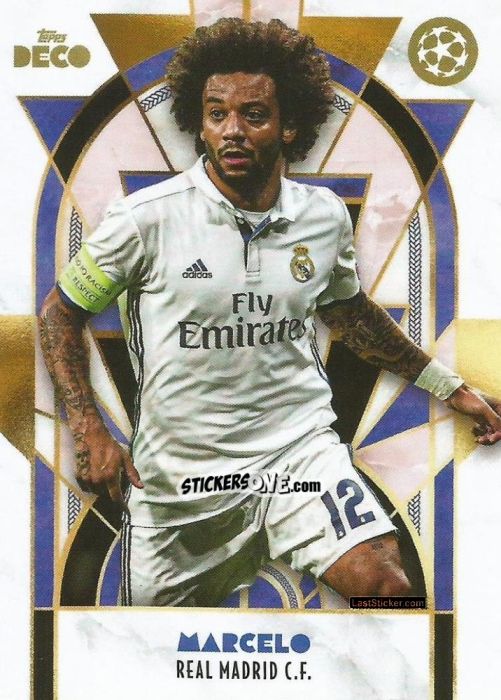 Figurina Marcelo - DECO UEFA Club Competitions 2024-2025
 n. 105 - Topps