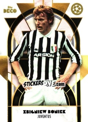 Sticker Zbigniew Boniek - DECO UEFA Club Competitions 2024-2025
 n. 115 - Topps