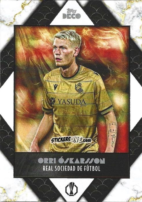 Sticker Orri Óskarsson - DECO UEFA Club Competitions 2024-2025
 n. 147 - Topps
