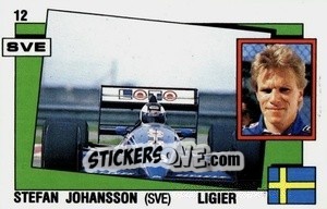 Figurina Stefan Johansson - Supersport 1988 n. 12 - Panini