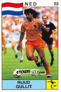 Cromo Ruud Gullit - Supersport 1988 n. 23 - Panini