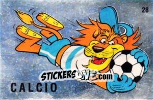 Cromo Calcio - Supersport 1988 n. 28 - Panini