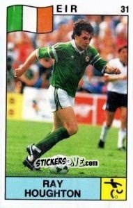 Figurina Ray Houghton - Supersport 1988 n. 31 - Panini