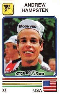 Figurina Andrew Hampsten - Supersport 1988 n. 38 - Panini