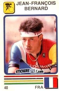 Figurina Jean-Francois Bernard - Supersport 1988 n. 40 - Panini