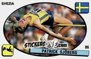 Figurina Patrick Sjoberg - Supersport 1988 n. 86 - Panini