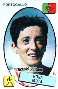Figurina Rosa Mota - Supersport 1988 n. 93 - Panini