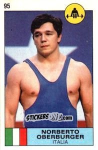 Figurina Norberto Oberburger - Supersport 1988 n. 95 - Panini