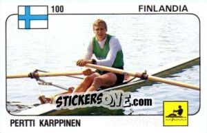 Figurina Pertti Karppinen - Supersport 1988 n. 100 - Panini