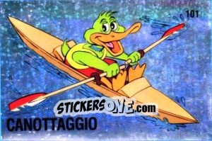 Figurina Canottaggio [rowing] - Supersport 1988 n. 101 - Panini