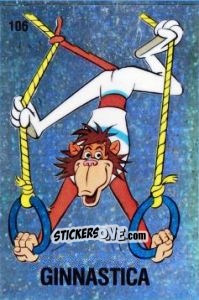 Figurina Ginnastica [gymnastics] - Supersport 1988 n. 106 - Panini