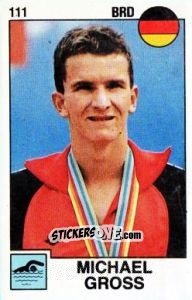 Figurina Michael Gross - Supersport 1988 n. 111 - Panini