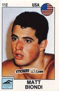 Figurina Matt Biondi - Supersport 1988 n. 112 - Panini