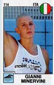 Figurina Gianni Minervini - Supersport 1988 n. 114 - Panini