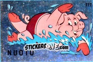 Figurina Nuoto [swimming] - Supersport 1988 n. 117 - Panini