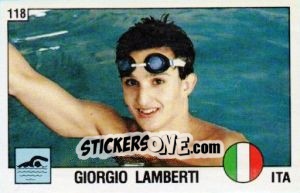 Figurina Giorgio Lamberti - Supersport 1988 n. 118 - Panini