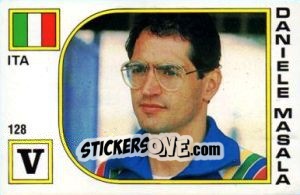 Figurina Daniele Masala - Supersport 1988 n. 128 - Panini