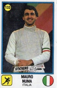 Figurina Mauro Numa - Supersport 1988 n. 133 - Panini