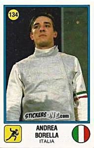 Figurina Andrea Borella - Supersport 1988 n. 134 - Panini