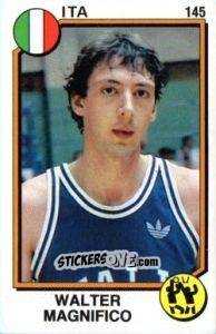 Figurina Walter Magnifico - Supersport 1988 n. 145 - Panini