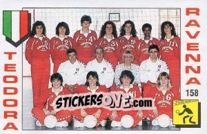 Figurina Teodora Ravenna [club] - Supersport 1988 n. 158 - Panini