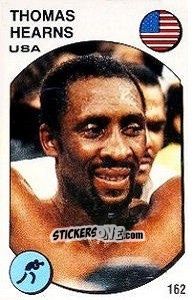 Figurina Thomas Hearns - Supersport 1988 n. 162 - Panini